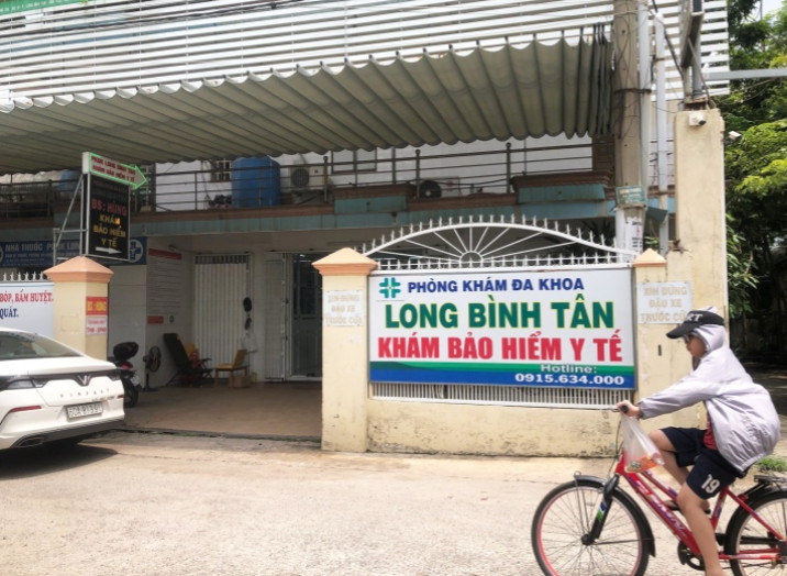 Phòng khám Đa khoa Long Bình Tân.
