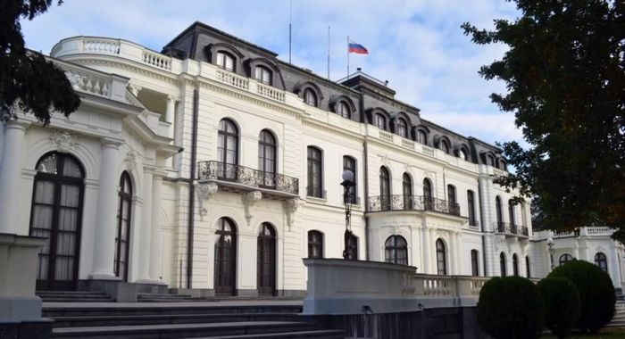 Đại sứ quán Nga tại Praha (theo rferl)