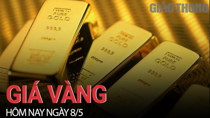 Giá vàng trong nước hôm nay 8/5 giao dịch quanh ngưỡng 67 triệu đồng/lượng.