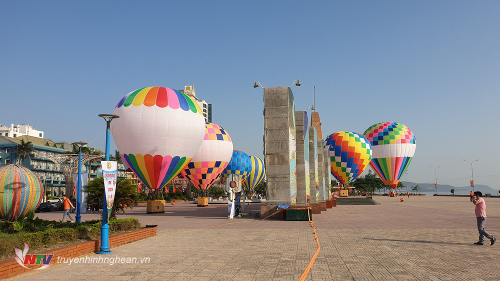 TX Cửa Lò: Khai mạc Festival Khinh khí cầu năm 2023