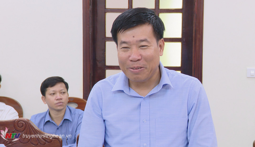 Bí thư Tỉnh uỷ Bình Phước Nguyễn Mạnh Cường phát biểu tại buổi làm việc.
