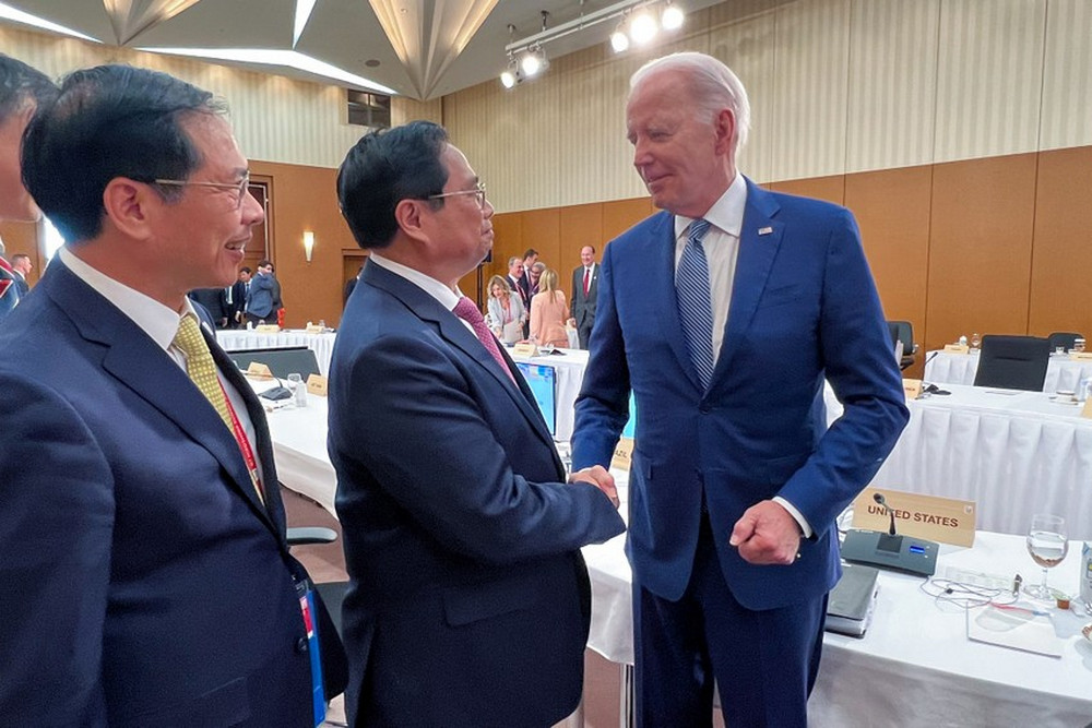 Thủ tướng Phạm Minh Chính gặp Tổng thống Mỹ Joe Biden, thúc đẩy quan hệ song phương