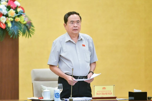 Phó Chủ tịch Thường trực Quốc hội Trần Thanh Mẫn sẽ phát biểu khai mạc và bế mạc phiên họp thứ 33 của Ủy ban Thường vụ Quốc hội