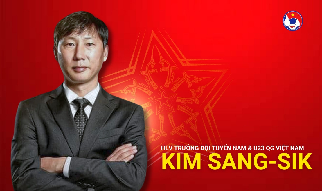 HLV Kim Sang Sik được VFF lựa chọn. Ảnh: VFF