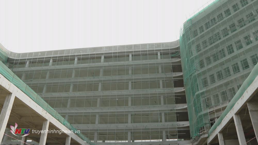 Dự án xây dựng Bệnh viện Ung bướu Nghệ An(giai đoạn 2) thuộc dự án nhóm A với quy mô 1.000 giường bệnh.