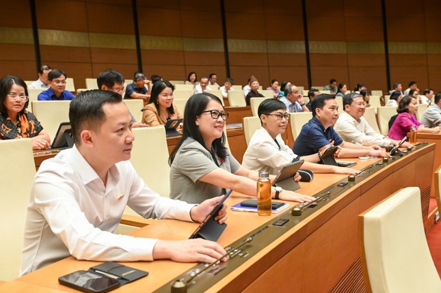 Quốc hội đã biểu quyết thông qua 8 nghị quyết tại đợt 1, kỳ họp thứ 9.