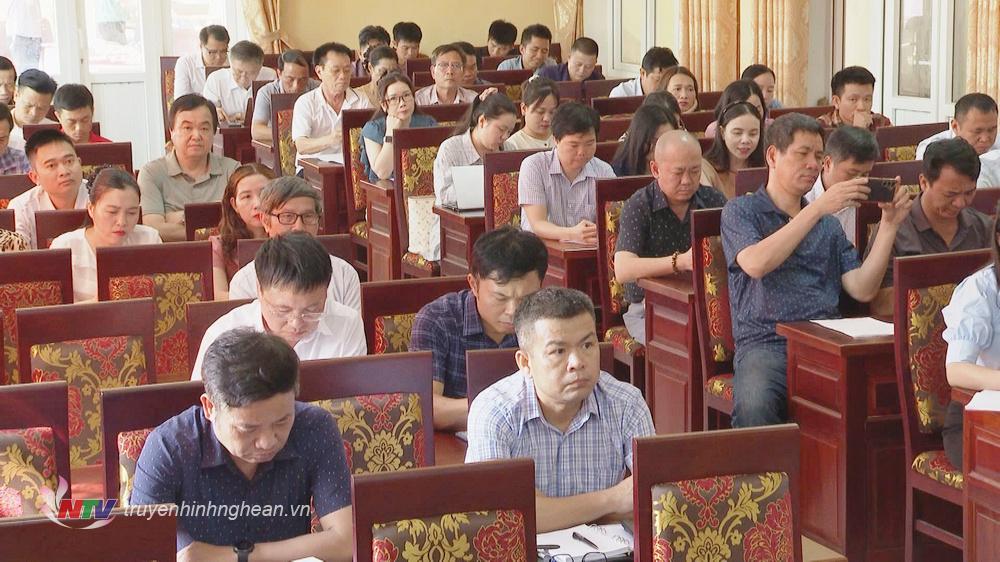 Đại diện các cơ quan báo chí trên địa bàn dự hội nghị.