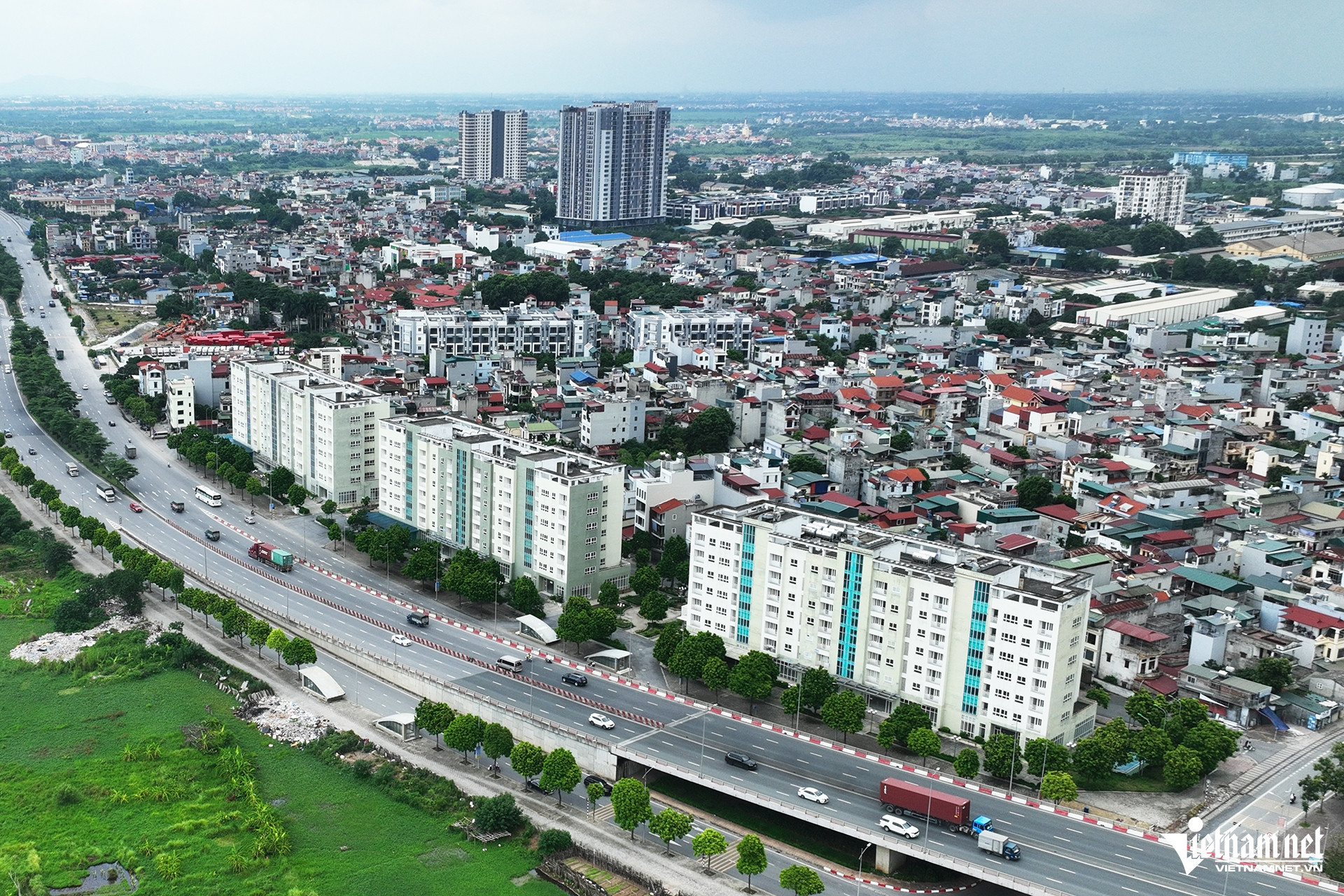 Khu tái định cư Thượng Thanh, phường Việt Hưng, TP Hà Nội. Ảnh: Đình Hiếu