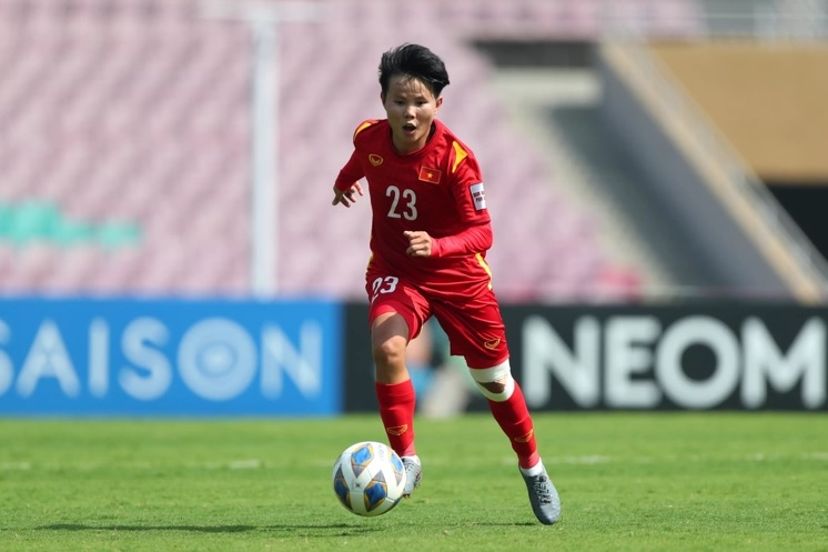 Bích Thùy là người ghi bàn thắng lịch sử để đưa Việt Nam đến World Cup. (Nguồn: FIFA)