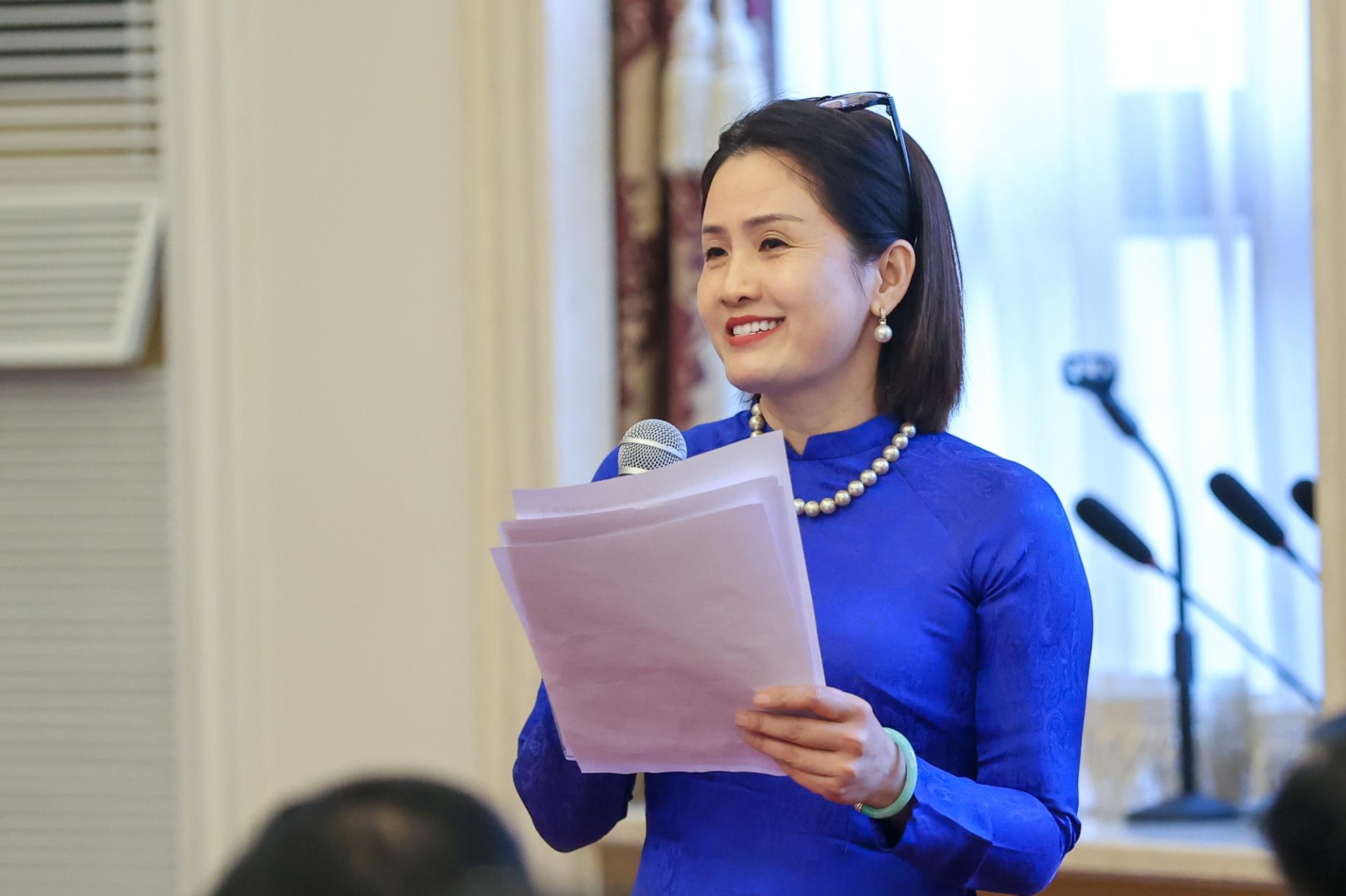 Đại diện kiều bào bày tỏ tin tưởng chuyến công tác của Thủ tướng sẽ thành công tốt đẹp với những kết quả quan trọng, cụ thể, tiếp tục khẳng định vị thế của Việt Nam trên trường quốc tế 