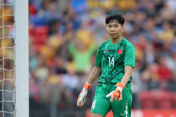 Thủ môn Kim Thanh là chốt chặn cuối cùng của Đội tuyển Việt Nam. (Nguồn: FIFA)