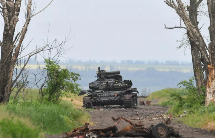 Bộ Quốc phòng Nga tuyên bố phá hủy gần 40 phương tiện chiến đấu bọc thép của Ukraine trong 24 giờ qua. (Ảnh: RIA Novosti)