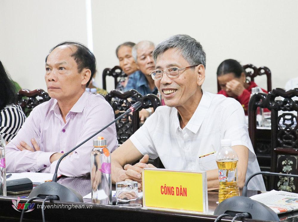 Công dân Phạm Thanh Lam nêu kiến nghị.