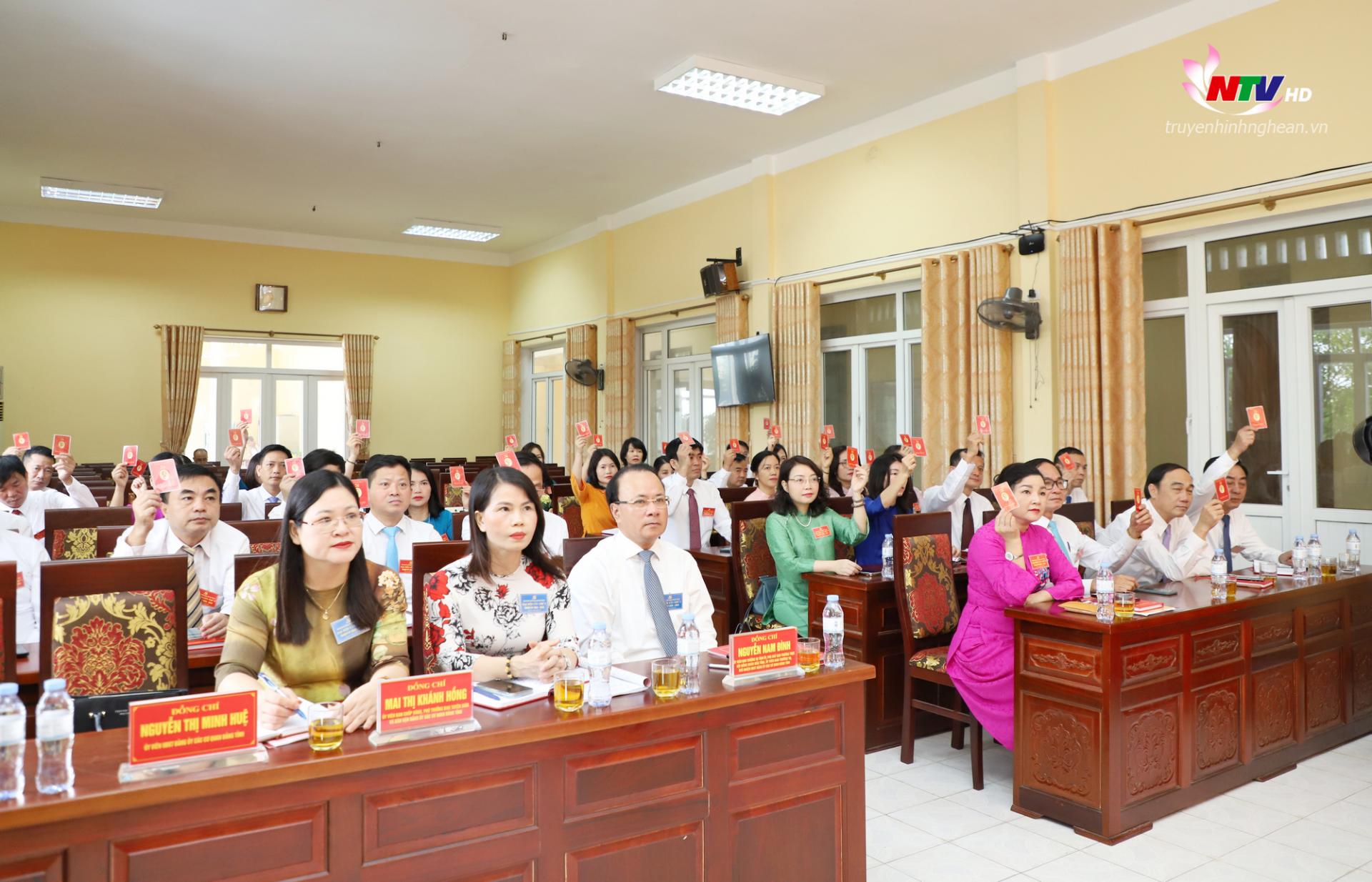 Các đại biểu dự Đại hội.