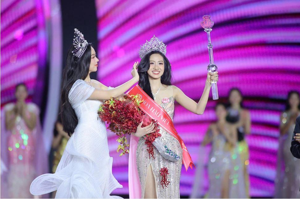 Tân Hoa hậu Việt Nam Hà Trúc Linh. Ảnh: dantri.com.vn