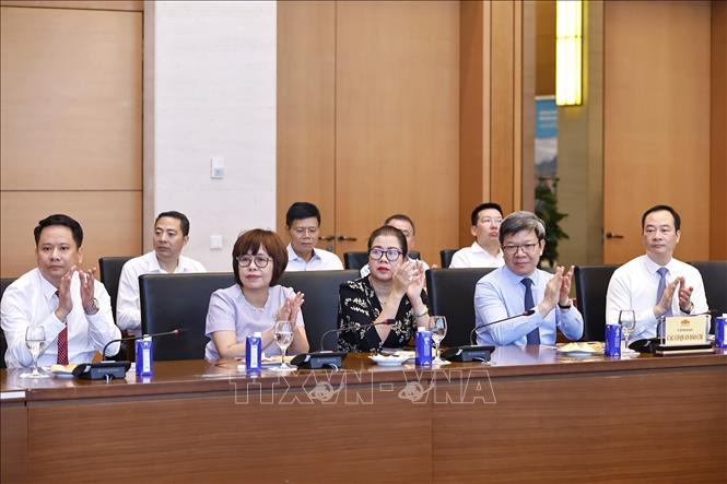 Đại biểu dự gặp mặt. Ả