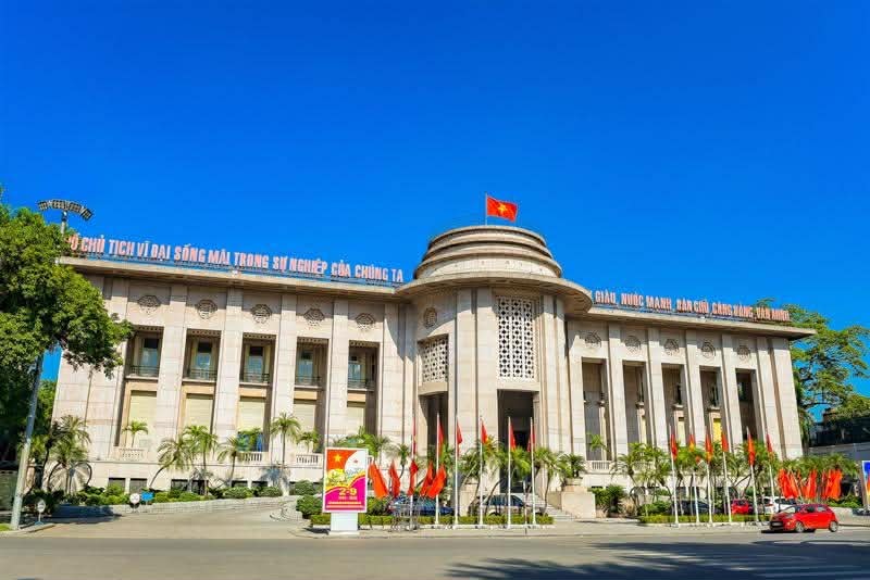 Trụ sở Ngân hàng Nhà nước Việt Nam. Ảnh: Baochinhphu. vn