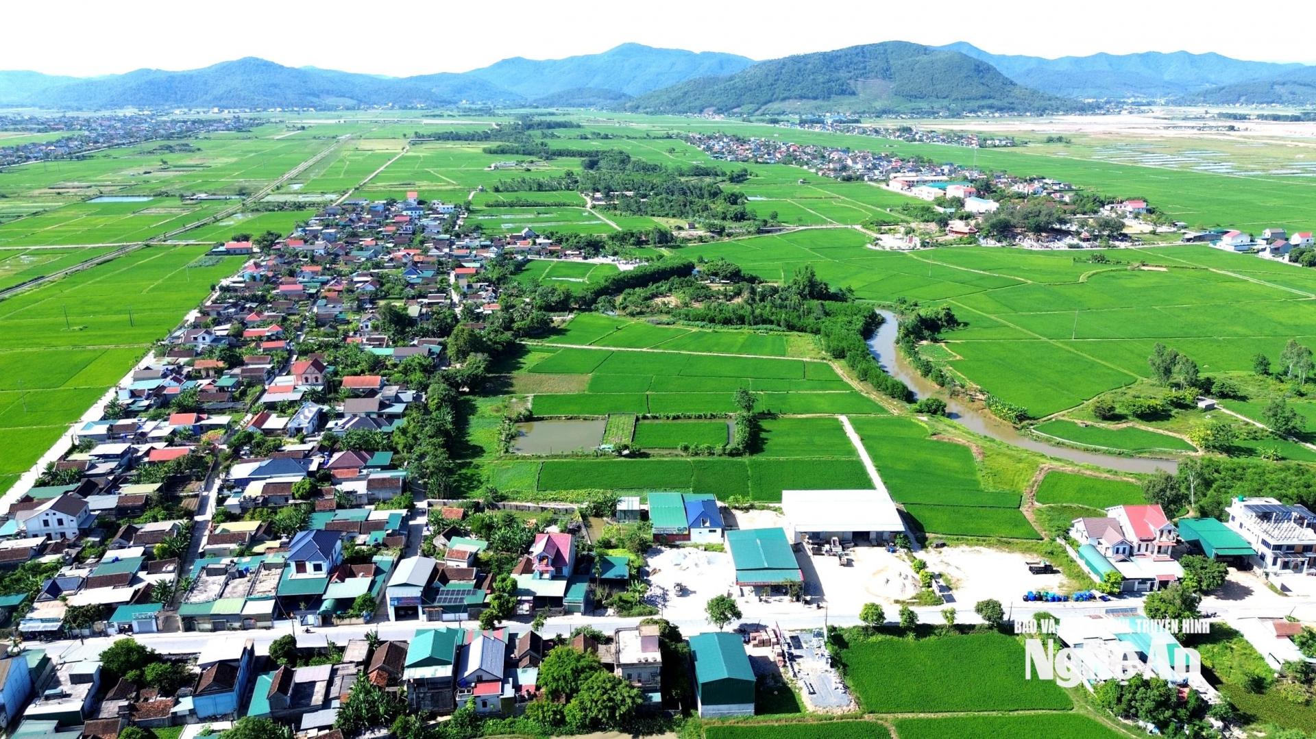 Một góc xã Tân Châu. Ảnh: XH