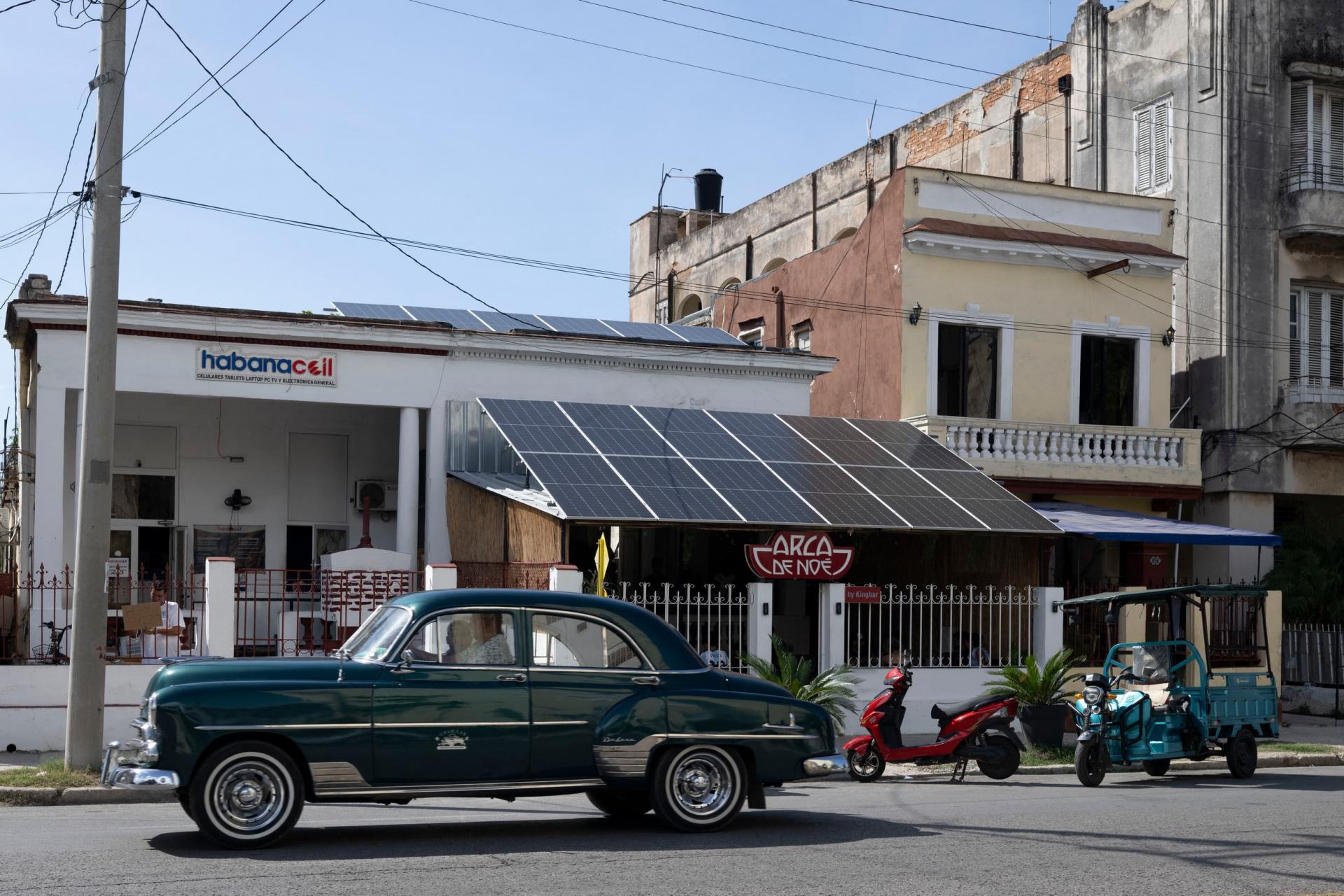 Một góc phố ở thủ đô La Habana (Cuba) ngày 8/6. Ảnh: AFP