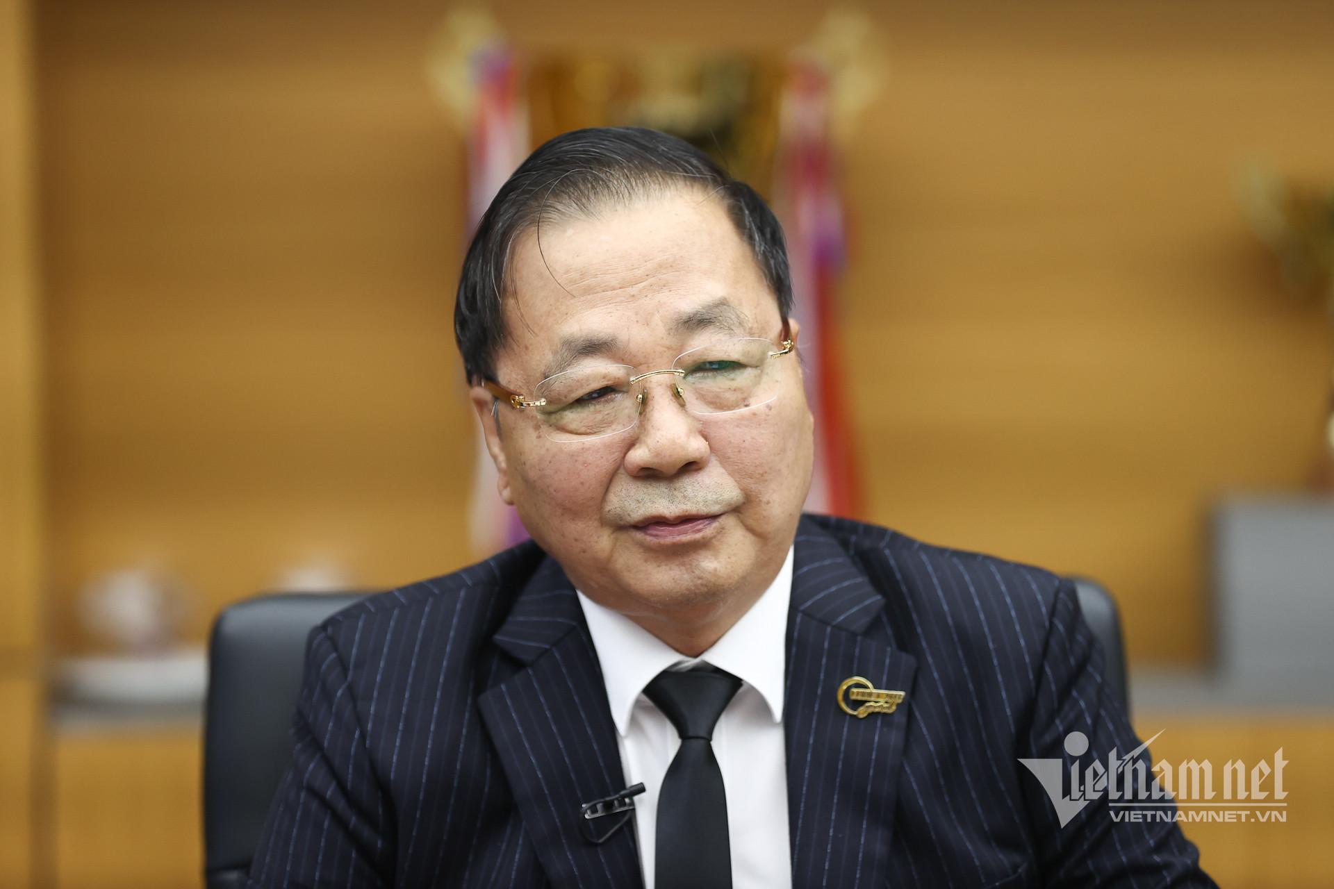 Ông Nguyễn Tiến Thỏa, Chủ tịch Hội Thẩm định giá Việt Nam. Ảnh: Phạm Hải