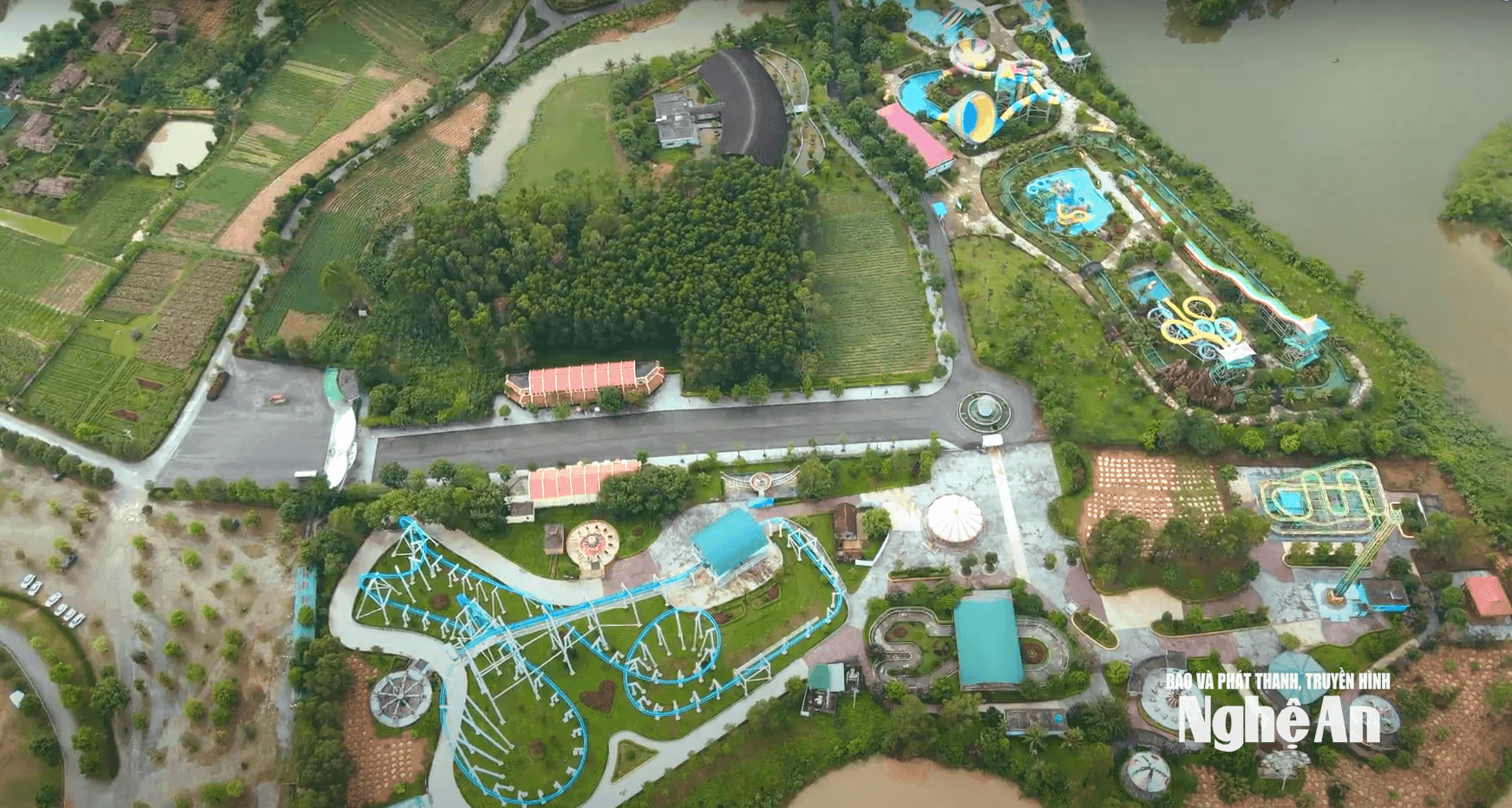 Một góc của xã Hùng Châu. Ảnh tư liệu: Thu Hương