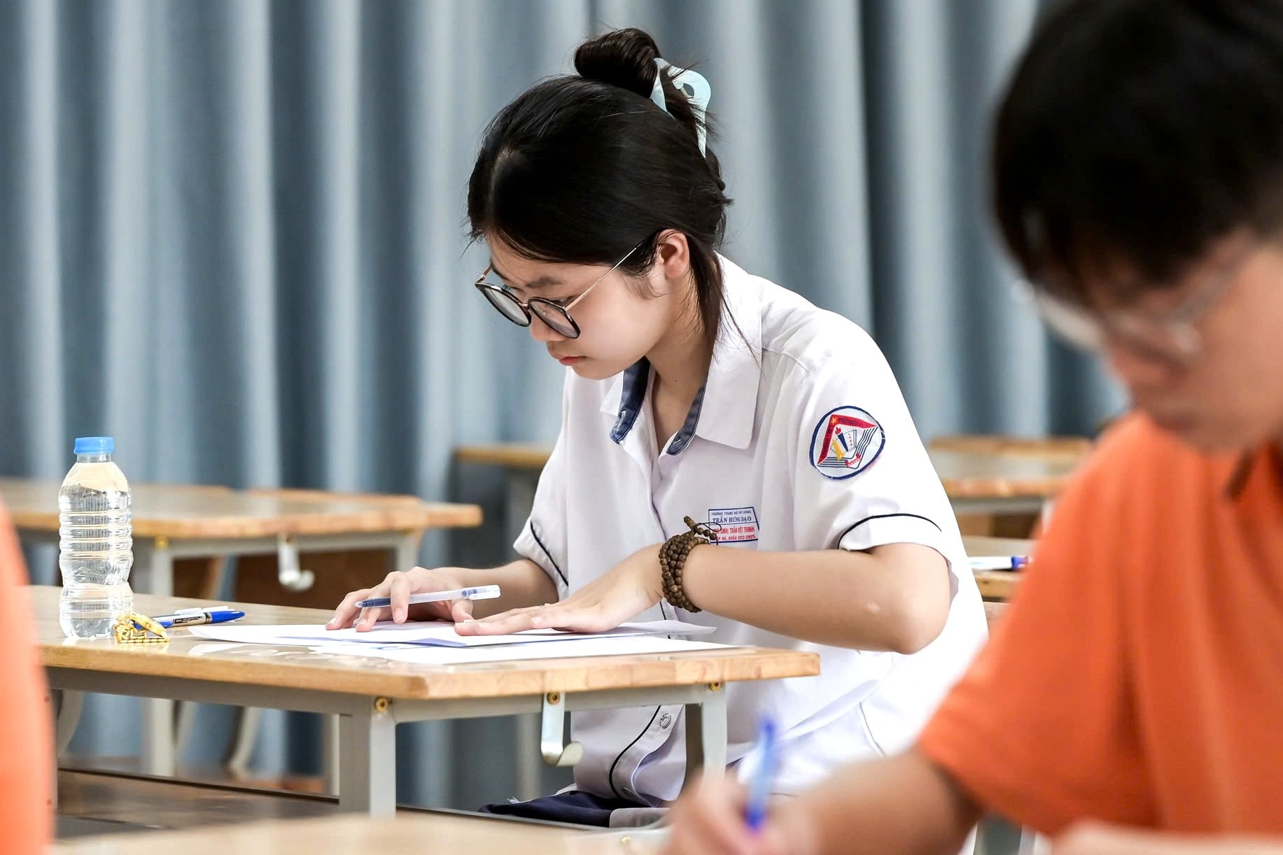 Thí sinh dự thi tốt nghiệp THPT năm 2025. Ảnh: Phạm Tùng