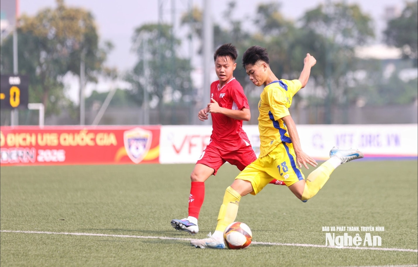 Trương Văn Tài cần được mài giũa thêm. Ảnh: Đức Anh
