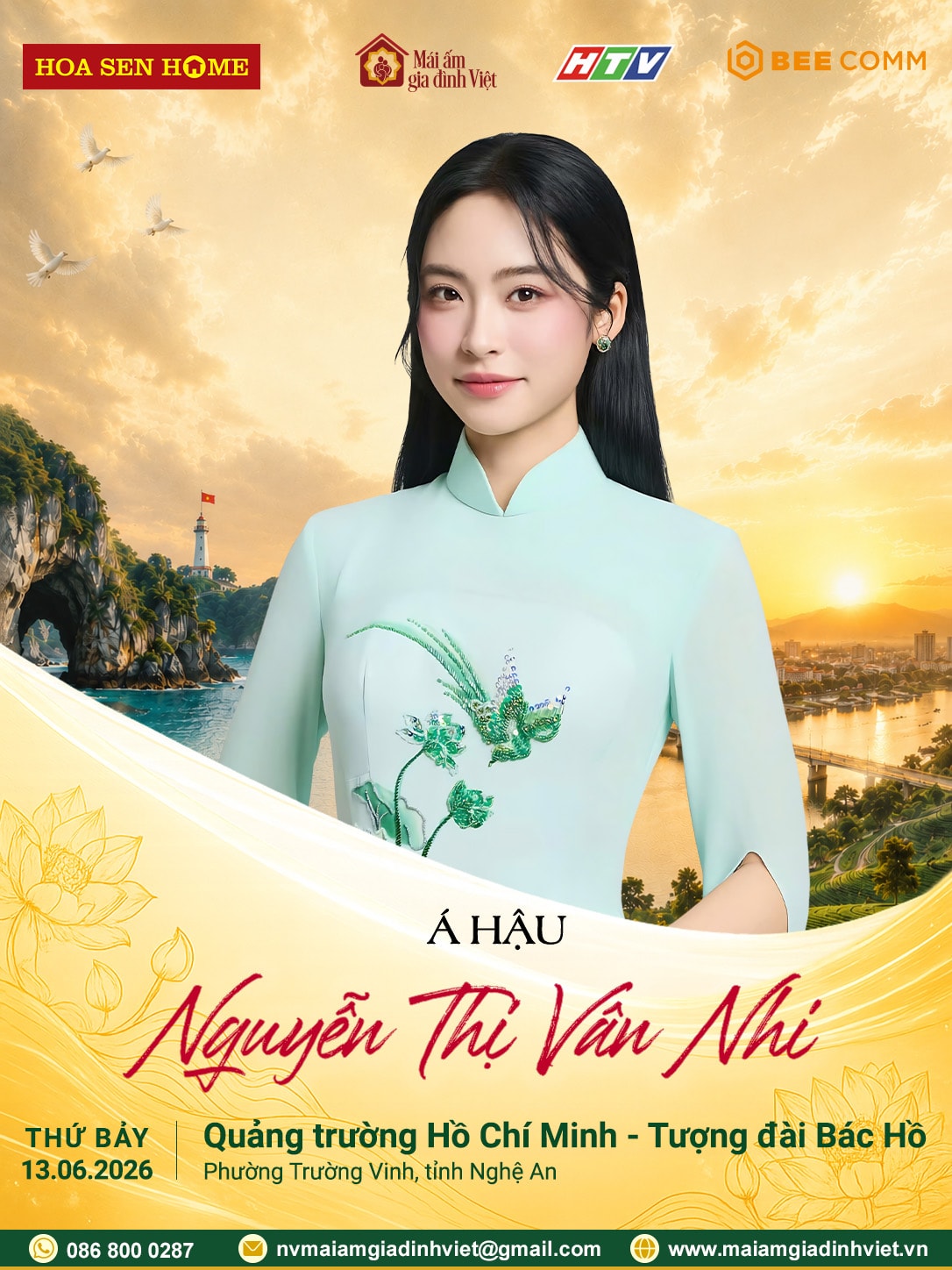 Á hậu Nguyễn Thị Vân Nhi.