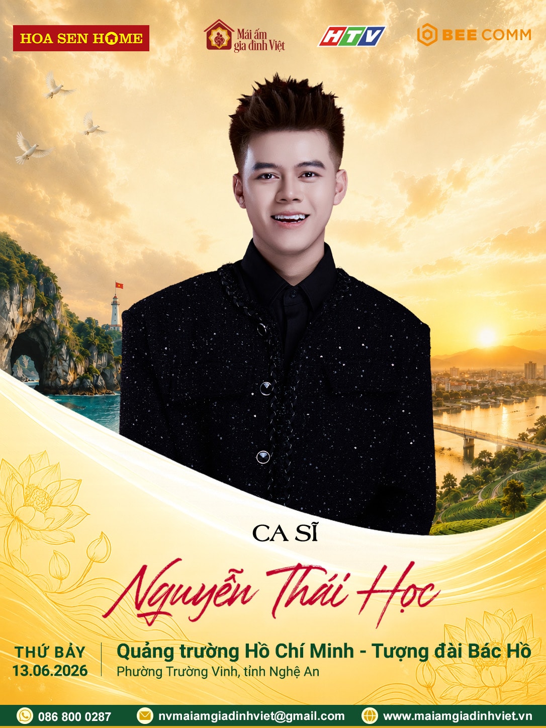 Ca sĩ Nguyễn Thái Học.