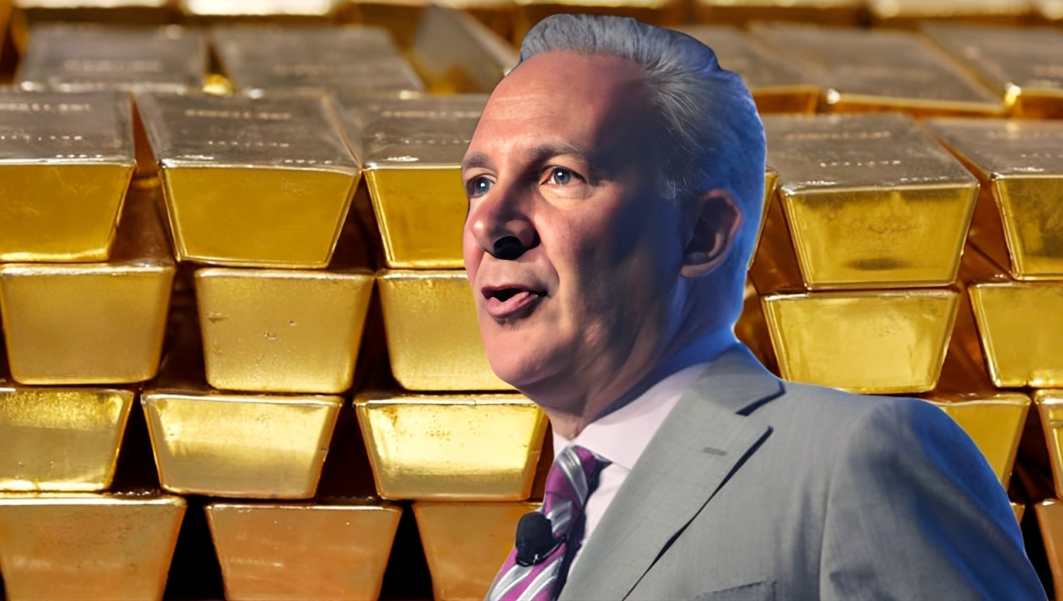 Chuyên gia vàng Peter Schiff cảnh báo: Fed buộc phải chọn giữa khủng hoảng tài chính hoặc hạ giá đồng USD và vàng là kẻ chiến thắng cuối cùng. Ảnh: PR
