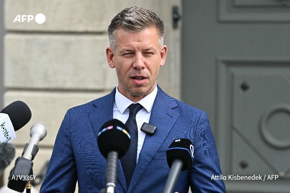 Thủ tướng Hungary Péter Magyar. Ảnh: AFP