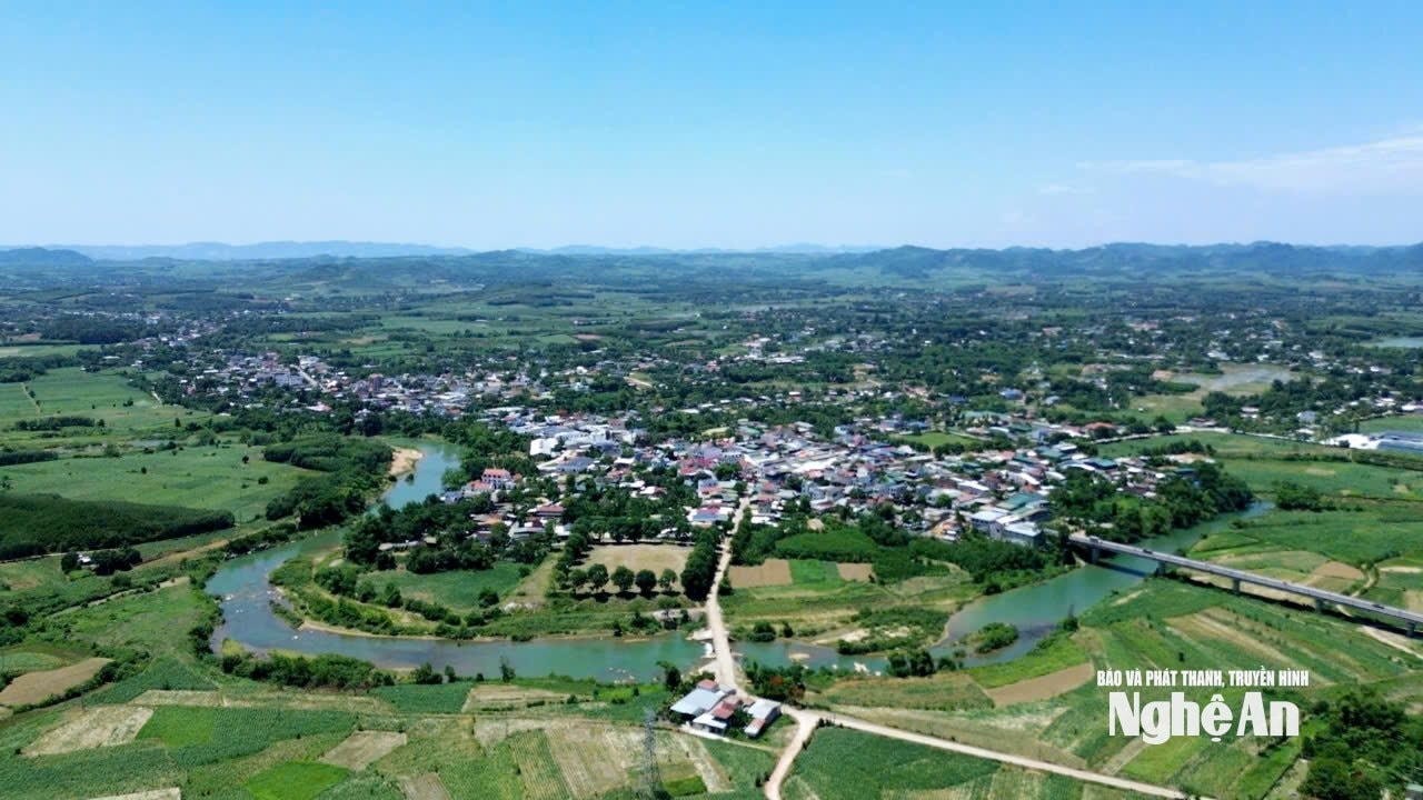 Khu vực quy hoạch Khu công nghiệp Sông Dinh trên địa bàn 2 xã Tam Hợp, Minh Hợp. Ảnh: Tiến Đông