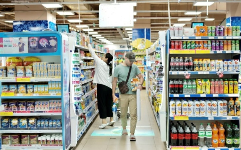 Giá cả hàng hóa trong siêu thị dễ kiểm soát hơn nhưng lượng tiêu thụ chỉ chiếm 2/10 lượng tiêu thụ toàn thị trường.