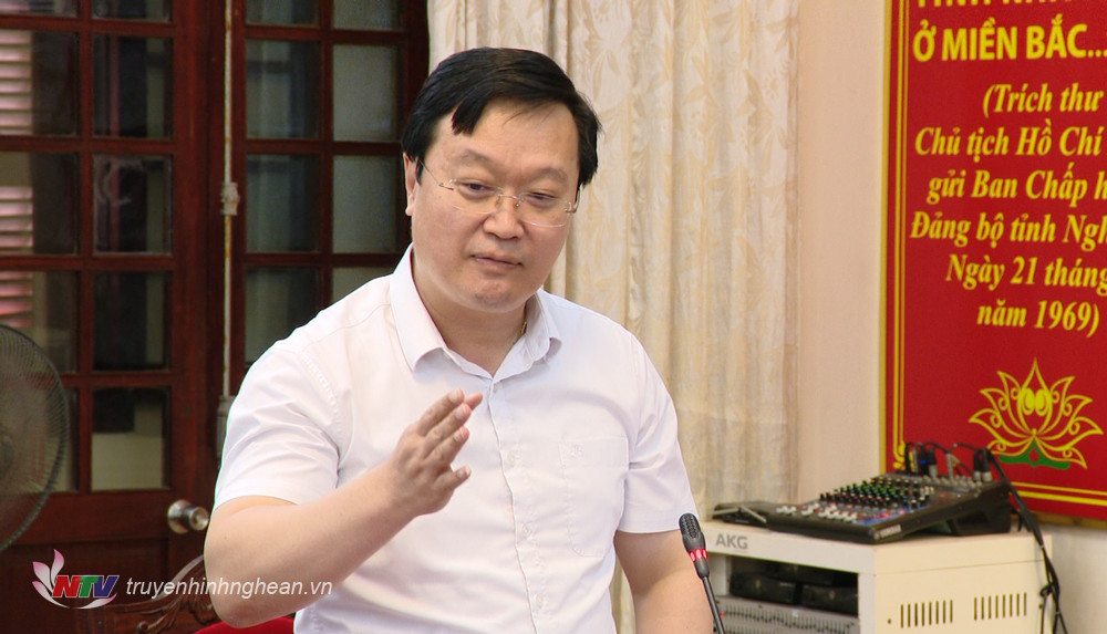 Đồng chí Nguyễn Đức Trung - Phó Bí thư Tỉnh uỷ, Chủ tịch UBND tỉnh ủng hộ