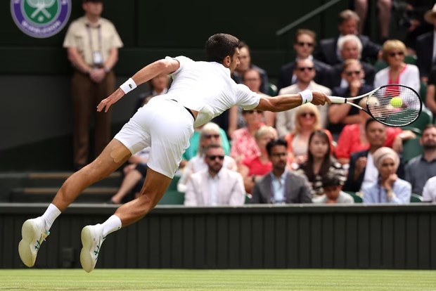 Nole đứt mạch vô địch Wimbledon. (Nguồn: Getty Images)