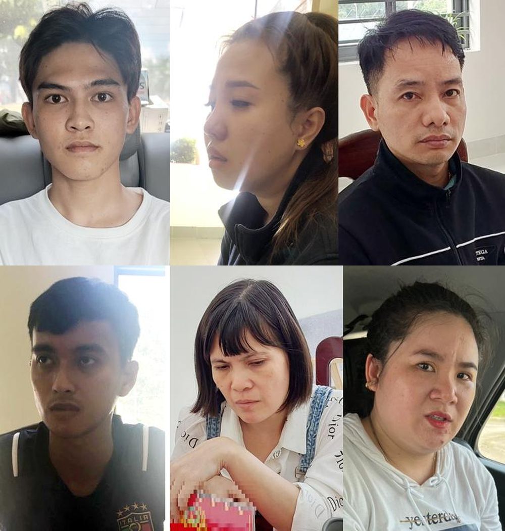 Sáu đối tượng người Việt Nam được di lí từ Tây Ninh về Quảng Bình để điều tra và đã bị khởi tố hình sự và bắt tạm giam