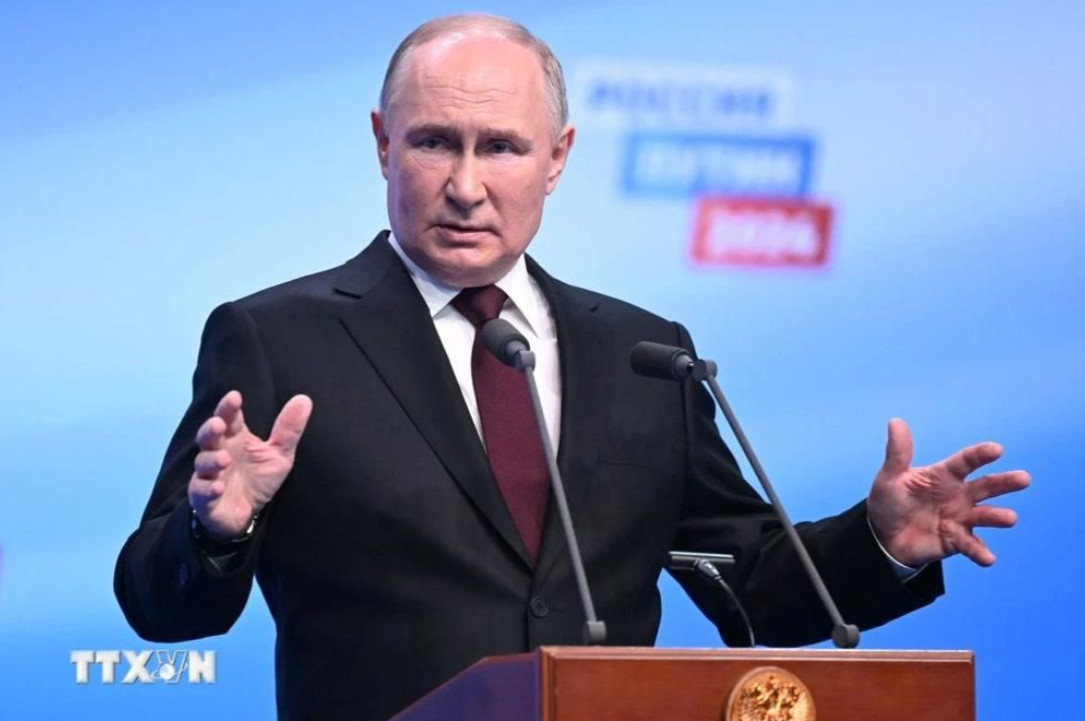 Tổng thống Nga Vladimir Putin. (Ảnh: AFP/TTXVN)