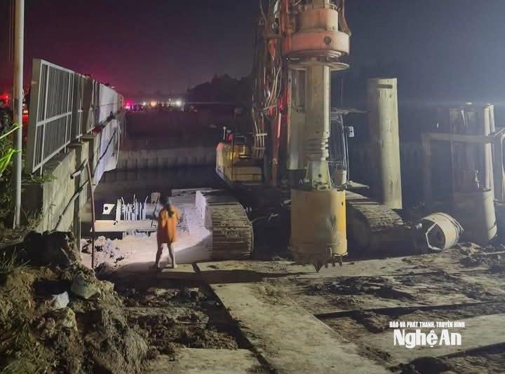 Khu vực xảy ra tai nạn. Ảnh: NDCC