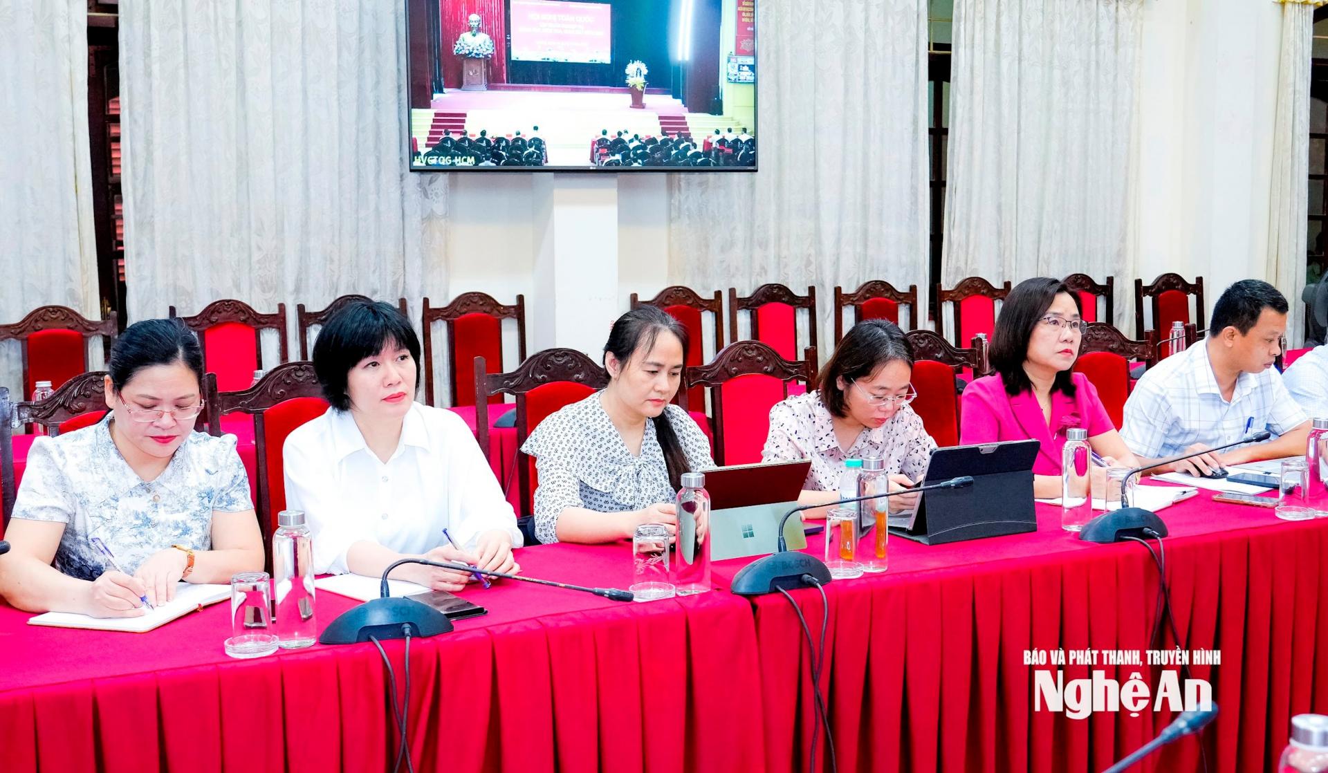 Các đại biểu tham dự hội nghị tập huấn nghiệp vụ công tác kiểm tra, giám sát năm 2025.