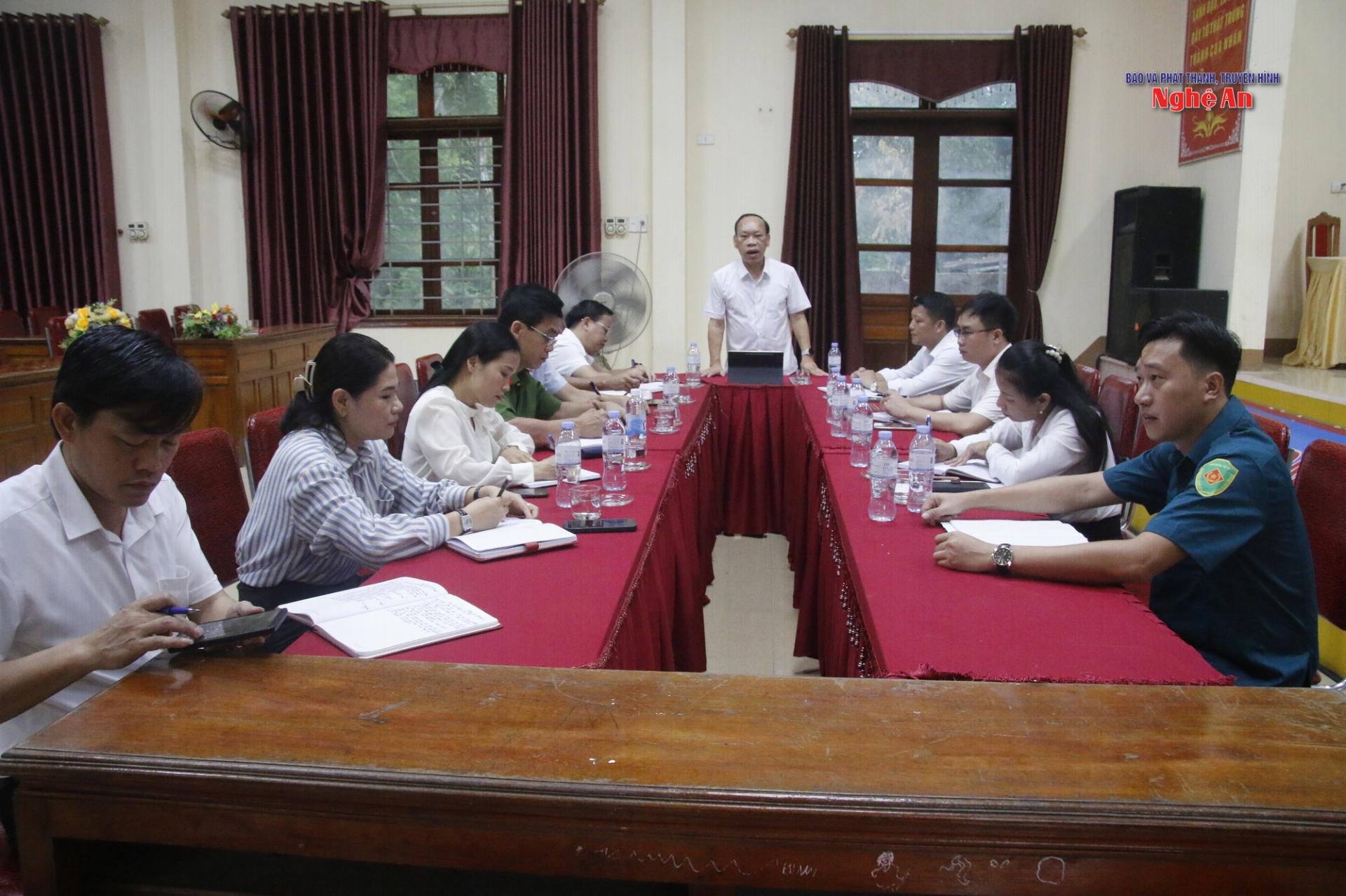 BTV Đảng ủy xã Tam Hợp tổ chức phiên họp thứ nhất.