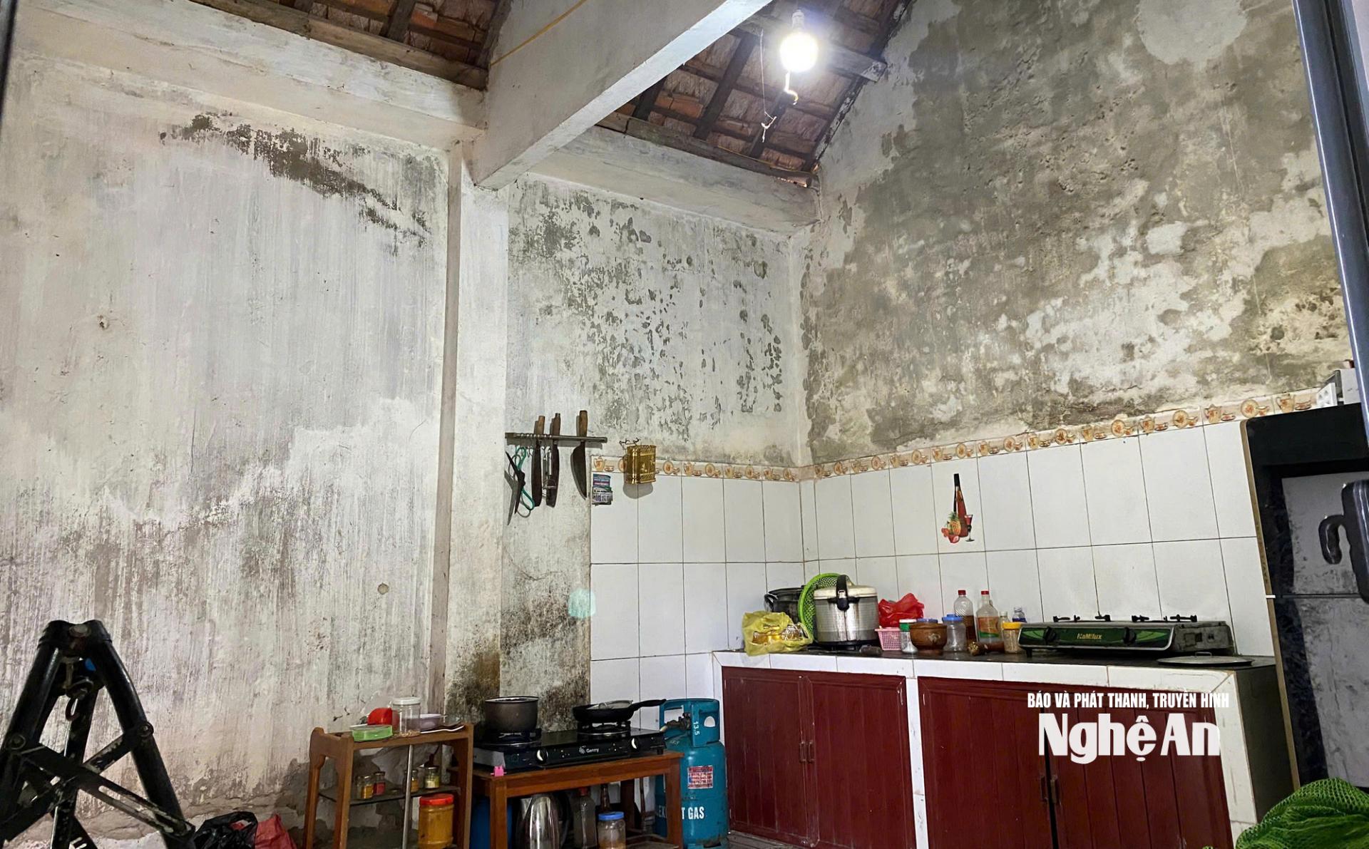 Hiện trạng ngôi nhà ông Lương Văn Hòa