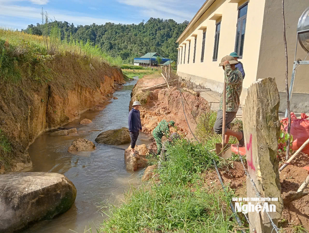 Nếu thời tiết tiếp tục mưa to ảnh hưởng rất lớn đến các công trình.