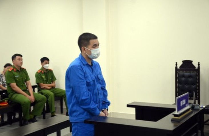 Bị cáo Phạm Duy Hùng tại toà