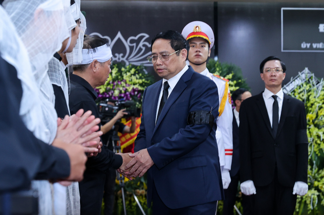 Thủ tướng Phạm Minh Chính chia buồn cùng gia đình đồng chí Lê Văn Thành.