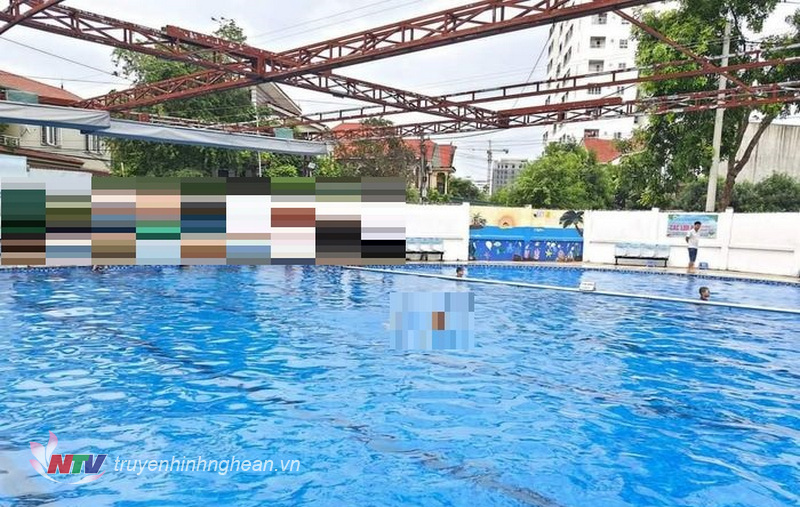 Bể bơi nơi xảy ra vụ đuối nước của nam sinh 13 tuổi