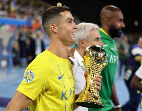 Ronaldo tỏa sáng rực rỡ trong trận chung kết Arab Club Champions Cup (Ảnh: Reuters).
