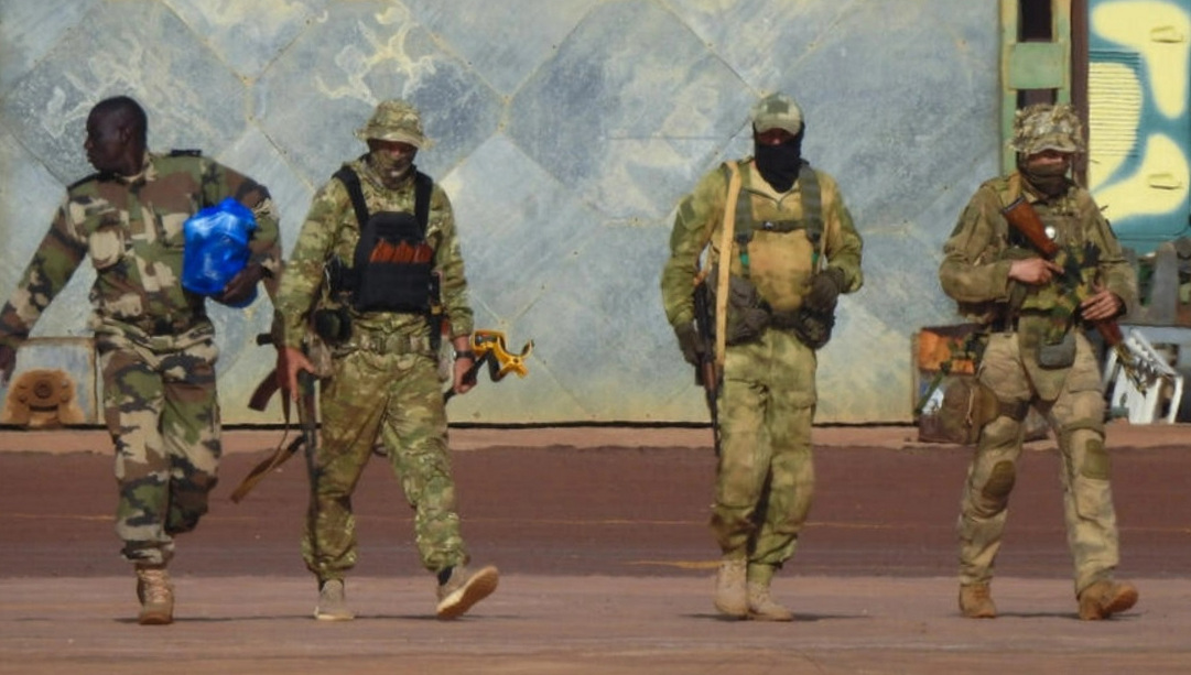 Các thành viên của nhóm Wagner tại Mali. Ảnh: AP