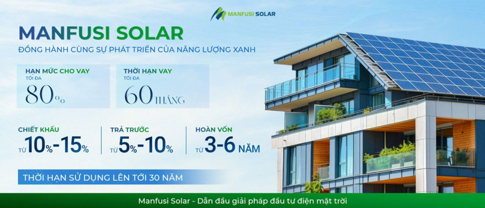  (Gói giải pháp đầu tư điện mặt trời trả góp cùng Manfusi Solar)