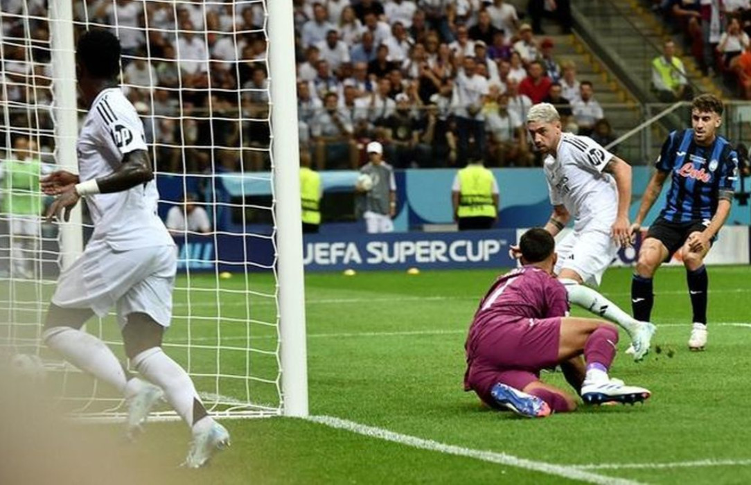 Federico Valverde mở tỉ số cho Real Madrid