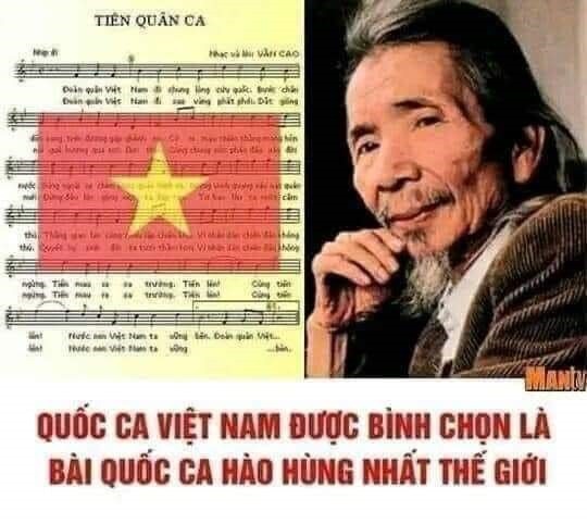 Quốc ca Việt Nam hùng tráng nhất thế giới. Ảnh: Tư liệu